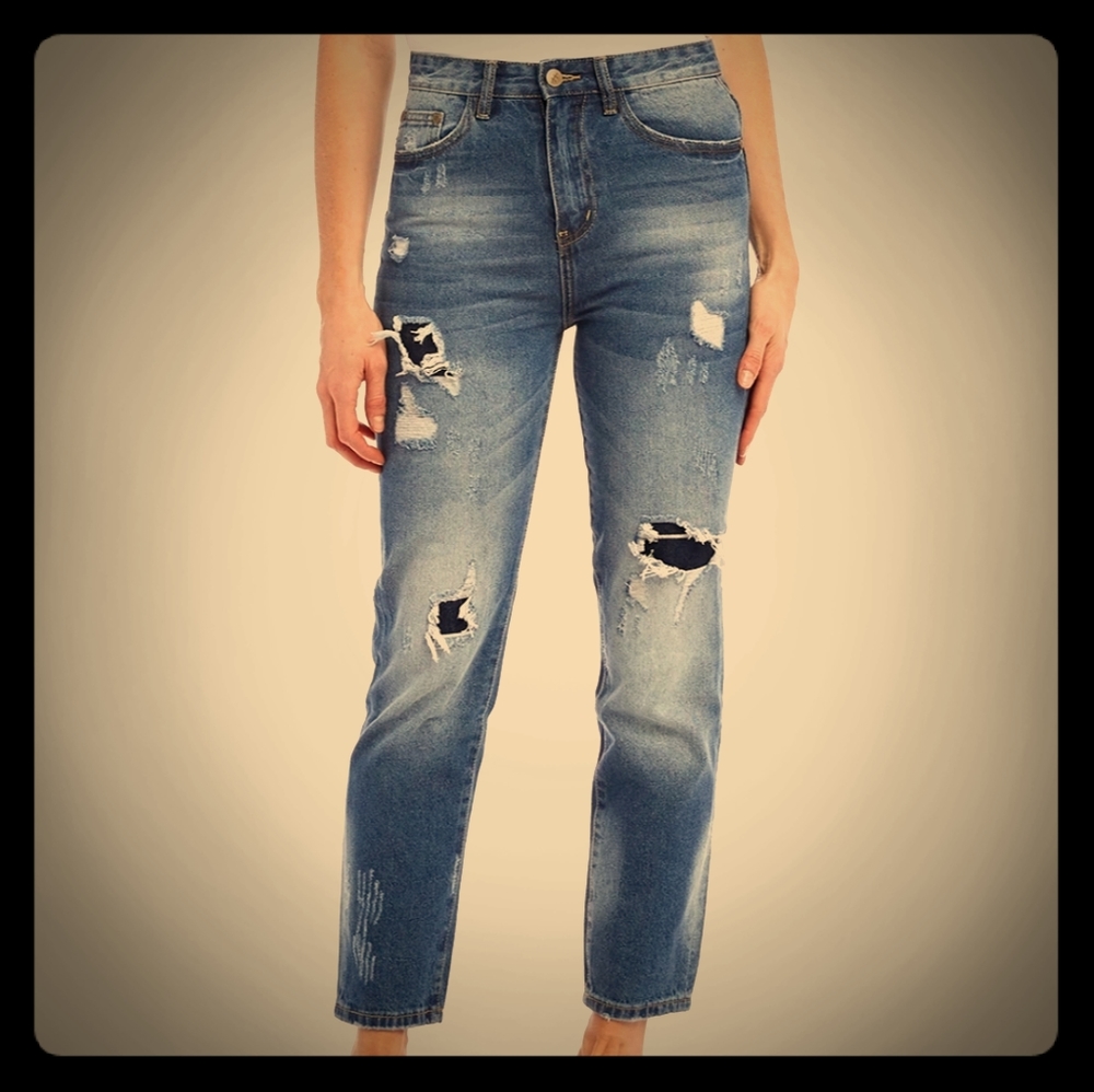 KAREN KANE Girlfriend Jeans